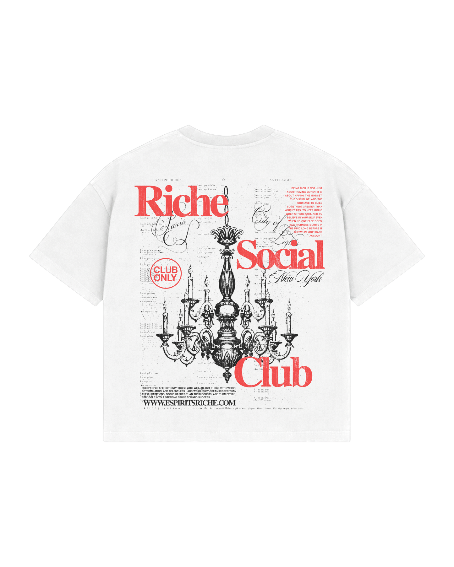 "Riche Social Club Tee"